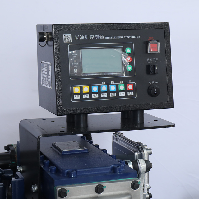 Diesel Generator Controller - 12V Remote Start/Stop Module with LED Digital Display Panel