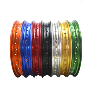 Jante de roue de moto Enduro 16 ''17" 18 "19" 21 "<span class=keywords><strong>Jantes</strong></span> de roue en alliage d'aluminium en acier chromé pour cyclomoteur Scooter - Product Image 2