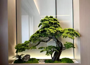 Arbres bonsaï artificiels en pin de qualité supérieure, commande en gros, délai de livraison rapide, faible MOQ, contrôle qualité, avec <span class=keywords><strong>catalogue</strong></span> - Product Image 6