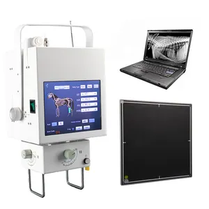 Dierenarts Mobiele X-Ray Digitale Radiografie Systeem 5.3kw Draagbare Medische Dr X Ray Machine Prijs