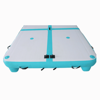 Lit flottant gonflable en PVC pour adultes, équipement de jeu aquatique pour piscine, plateforme flottante gonflable, sports aquatiques, pêche