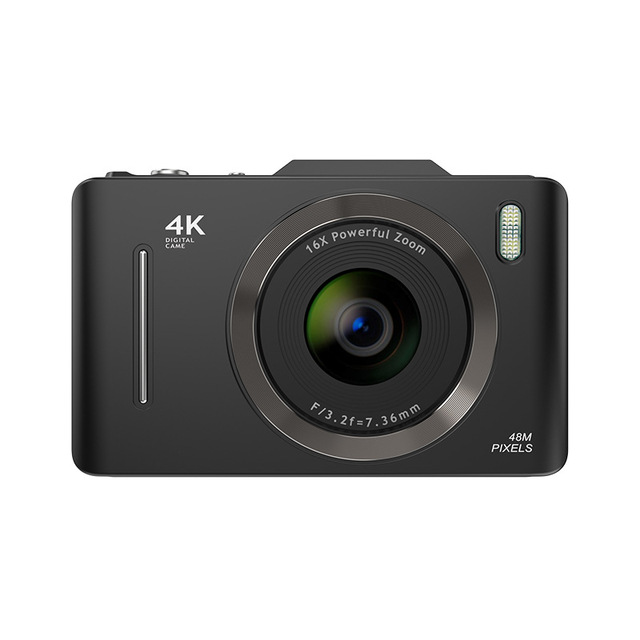 Portable Compact Home & Student Digital Camera 2.8inch CCD HD 4K with CMOS Sensor for Children