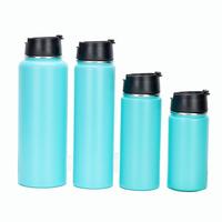 Wholesale No Minimum Oem Customizable 12oz Vacuum Cup Fashion New Color Water Sport Bottles With Straps