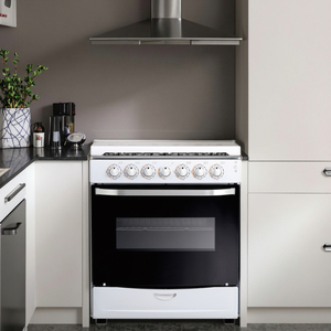 Đầy đủ thép không gỉ điện miễn phí đứng bếp <span class=keywords><strong>gas</strong></span> phạm vi với lò nướng đối lưu tự động chức năng đánh lửa và vật liệu thủy tinh - Product Image 3