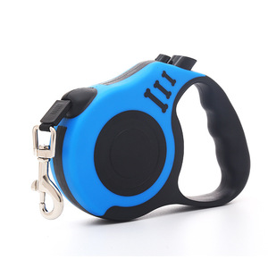 KingHon 3m 5m Adjustable Reflective Outdoor Training Nylon ABS Retractable Dog Leash Customize Logo Automatic Traction <b>Rope</b> - Product Image 2