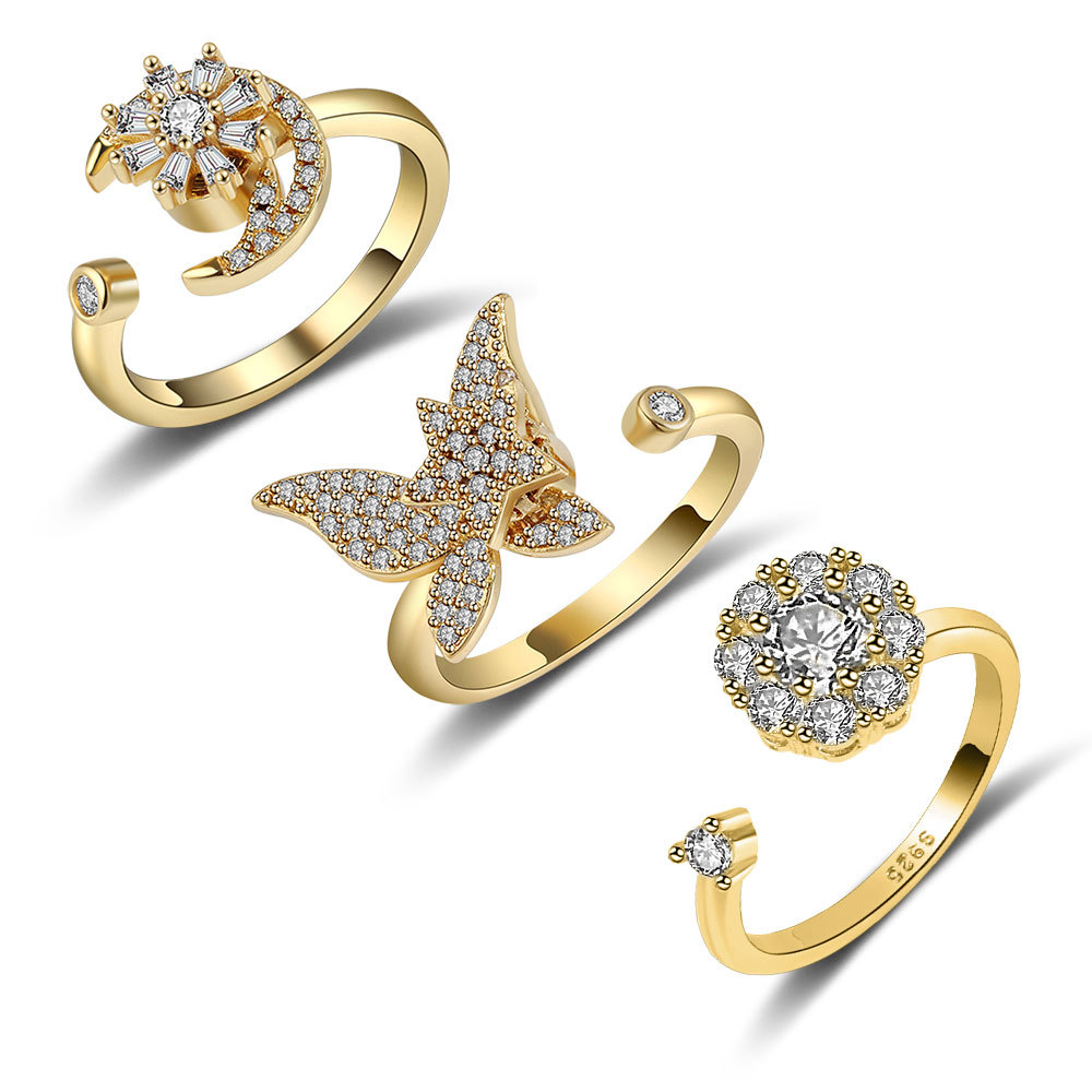 Three-piece yellow gold (AJ066,AJ065,NJ1048)