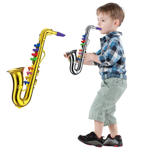Jouets Jacko en gros, jouets de saxophone pour enfants de style dessin animé personnalisés, jouets d'instruments de musique éducatifs pour enfants - Product Image 6