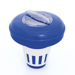 Para <span class=keywords><strong>Bestway</strong></span> 58071, marco de PVC, flotador de <span class=keywords><strong>piscina</strong></span>, Clorador y limpiador para exteriores, uso en natación de 5 '/12,7 cm, flotador químico de plástico ABS - Product Image 1