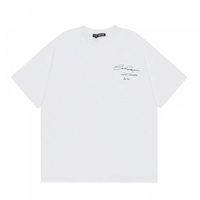 T-shirt à manches courtes 100 % coton Cole Buxton pour homme avec logo minimaliste imprimé, anti-boulochage, coupe ample pour un style streetwear minimaliste