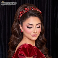 YouLaPan – sangle de cheveux brillante pour mariage, strass faits à la main, accessoires de cheveux exquis pour femmes, pour banquet, danse, fête, YXA350