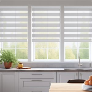 <span class=keywords><strong>Venta</strong></span> directa <span class=keywords><strong>de</strong></span> fábrica 5% Apertura Precio barato Pantalla Duo Layer Roller Blinds Telas para la decoración del hogar <span class=keywords><strong>de</strong></span> lujo - Product Image 6