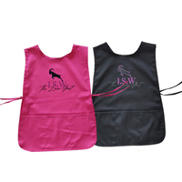 DEYA Tablier de travail unisexe personnalisable avec logo, style tendance, ajustable, pour uniforme de bricoleur, trois grandes poches, durable, lavable