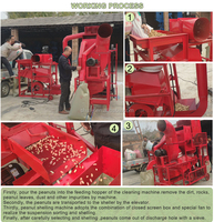 Décortiqueuse d'arachides, machine à décortiquer les cacahuètes
