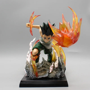 Figura de Acción de PVC de 18 cm de <span class=keywords><strong>Hunter</strong></span> x <span class=keywords><strong>Hunter</strong></span>, Killua Zoldyck y <span class=keywords><strong>Gon</strong></span> <span class=keywords><strong>Freecss</strong></span>, Estatua de Anime de Dibujos Animados, Juguete de Regalo para Niños - Product Image 3