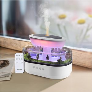 Rain Drop Aroma <b>Diffuser</b> Ultrasonic Essential <b>Oil</b> <b>Diffuser</b> with 7 Color LED Light Desktop Humidifier - Product Image 6