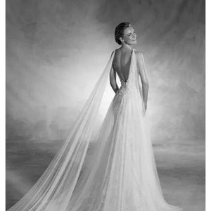 QUEENS GOWN <span class=keywords><strong>mariée</strong></span> maille douce voiles de <span class=keywords><strong>mariée</strong></span> voiles de mariage <span class=keywords><strong>Cape</strong></span> <span class=keywords><strong>mariée</strong></span> épaule châle voiles ivoire - Product Image 3