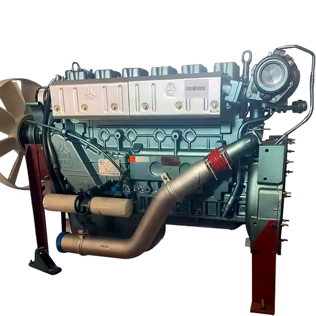 Sinotruk Engine 371hp 375hp Diesel Engine Used Howo Dump Truck Engine Assembly for Sale