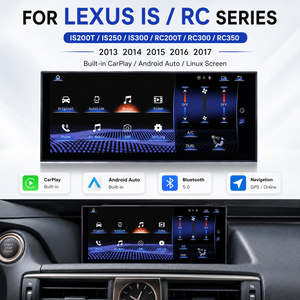 Reproductor Multimedia para Auto con Linux para Lexus Serie IS RC 2013-2017, Pantalla Táctil, CarPlay, Android Auto, GPS, WiFi para el Tablero - Product Image 1