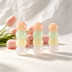 Tube de brillant à lèvres de 3,5 ml en gros, contenant vide pour rouge à lèvres en forme de Tanghulu mignon, emballage personnalisé pour brillant à lèvres cosmétique - Product Image 2