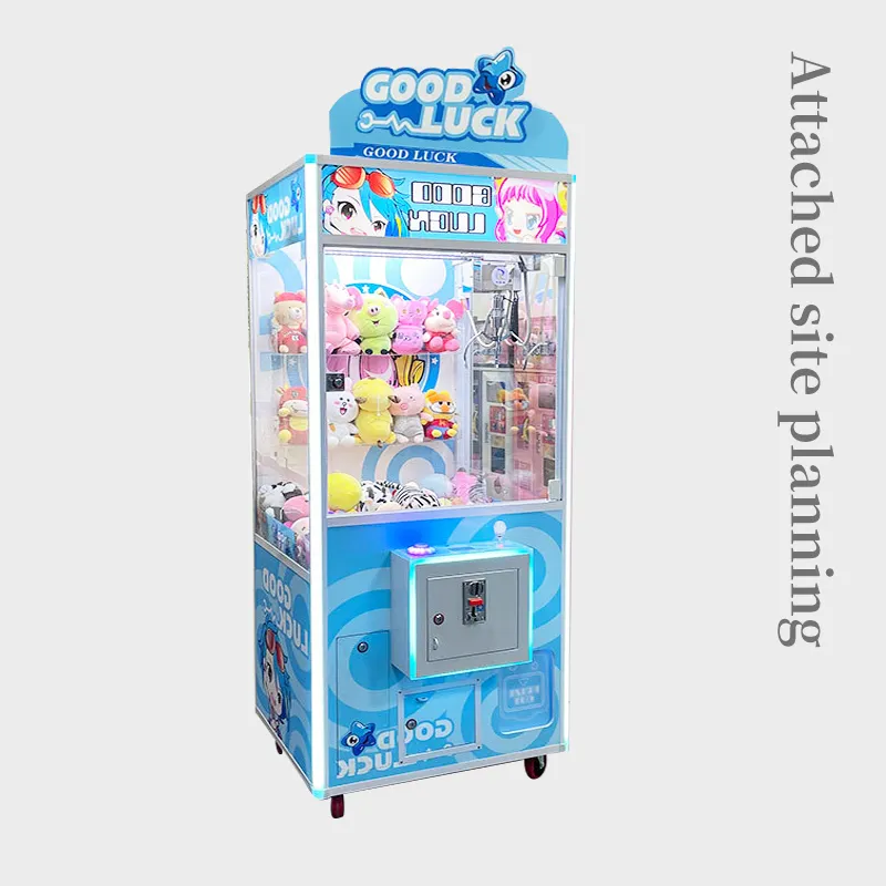 Guangzhou Speeltuin Hoge Kwaliteit Muntautomaten Game Toy Claw Pop Machine Speelgoed Kraan Machine