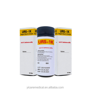 Tira Reactiva para Análisis de Orina URS-1K, Tira Reactiva de Orina, Manual para Fines Médicos - Product Image 1