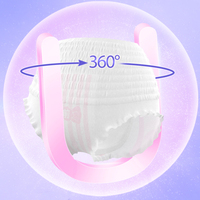 Culotte menstruelle jetable en coton Hotsell Super absorbant Protection tridimensionnelle fuite latérale douce et respirante