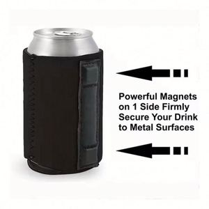 Funda Magnética de Neopreno para Latas de Cerveza de 12 y 16 oz con Logotipo Personalizado, Enfriador de Latas Delgado - Product Image 4