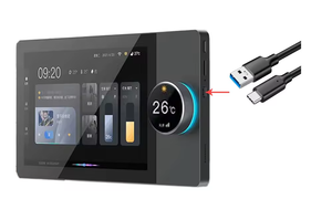 Controlador Central Multifunción de Pared con Panel Táctil HD de 10 Pulgadas ShengQiong Smart Home, Compatible con Zigbee y 6 Idiomas - Product Image 4