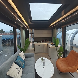 Ventes directes d'usine S Personnaliser Space Capsule Maison mobile Style conteneur Hébergement extérieur intelligent - Product Image 6