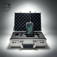 Détecteur RF portable haute précision 360° avec protection IP66, suivi de 30 cibles et affichage en temps réel