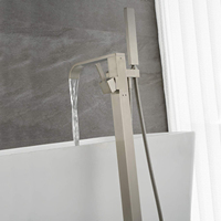 Robinet de douche sur pied en laiton pour baignoire, fabriqué en Chine