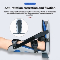 Orthèse de cheville et de pied réglable (AFO) – Soutien confortable pour AVC, récupération des blessures et soulagement de la douleur