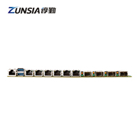 Motherboard Router Zunsia Intel Generasi ke-12/13 H670/H610 6Lan 2*DDR4 64GB Motherboard Server 1u 2*RS232 Motherboard Firewall