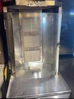 Ensemble d'équipement de barbecue automatique, machine à brochettes, gril et remplisseur de sauce, commercial pour kebab