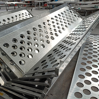 Panneaux de façade en aluminium perforé 3D pour projet hôtelier, alliage d'aluminium, OEM personnalisé