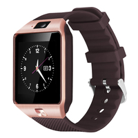Montre connectée Dz09 avec appels vidéo WiFi, compatible Android et iOS, avec carte SIM, montre de sport, téléphone avec carte SIM