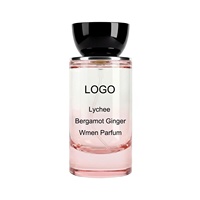 Eau de Parfum Liquide ODM/OEM pour Femme, Format Standard, Litchi, Bergamote, Gingembre, Rose, Pivoine, Fleur de Cacao, Patchouli Élégant