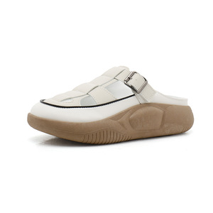 Chaussures décontractées pour femmes, demi-mocassins, grande taille 41, respirantes, chaussures de loisirs pour la marche en extérieur, pour pieds larges, pour les promenades décontractées - Product Image 4