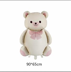 Grands ballons en feuille d'ours de dessin animé 35 pouces petit ours thème fête fournitures Jungle <span class=keywords><strong>Safari</strong></span> bébé douche décorations de fête d'<span class=keywords><strong>anniversaire</strong></span> - Product Image 2