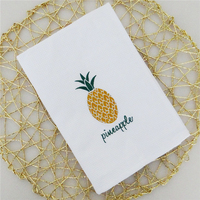 Torchon de cuisine en microfibre personnalisé antimicrobien et à séchage rapide avec service de conception d'impression par transfert de chaleur gratuit couleur de taille personnalisée