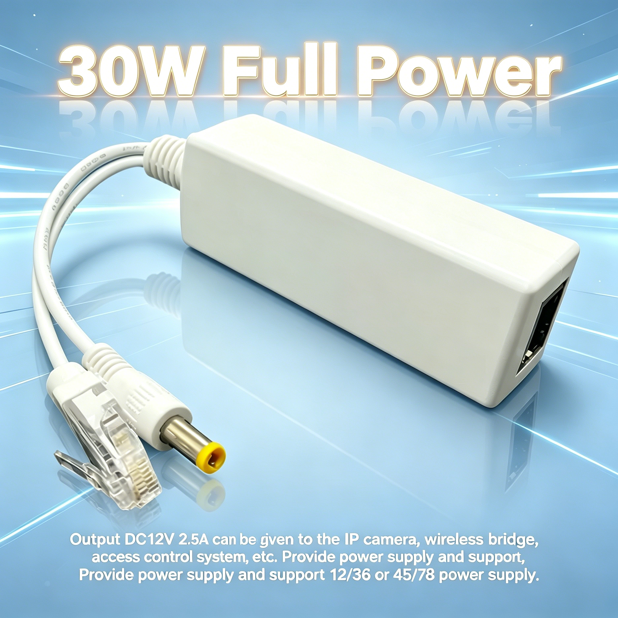 POE Splitter 30W