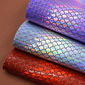 Cuir synthétique réfléchissant coloré imperméable Faux PU <span class=keywords><strong>tissu</strong></span> chaussures <span class=keywords><strong>chaises</strong></span> ceintures décorations de voiture autres accessoires élégants - Product Image 1