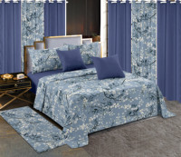 Ensemble de draps-housses king size en gros, 13 pièces, avec rideaux