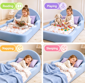 Divano Letto Comodo per Bambini, Morbido Divano Letto per Bambini Piccoli, Letto Principessa, Mobili per Bambini, Culle per Neonati - Product Image 2
