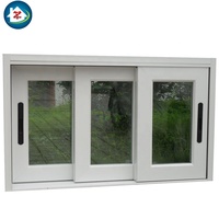 Ventanas Corredizas de Aluminio con Doble Vidrio Resistentes a Huracanes, para Uso Comercial y Privado, para Villas, Apartamentos y Casas Grandes