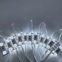 Module de boîte à lumière LED DC24V 68 * 68mm 4W Blockchain IP20 3000K 5000K 10000K SMD2835 Lentille Réflexion Diffuse Signalisation Publicitaire Lumineuse