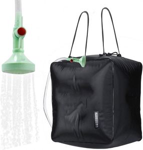 Sac de douche solaire 40L certifié BSCI, chauffage solaire, pour camping, randonnée, escalade, eau chaude extérieure - Product Image 1