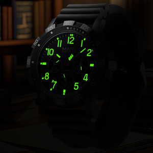 Reloj de Cuarzo para Estudiantes MARK FAIRWHALE, con Pantalla Luminosa, Correa Flexible de TPU, Caja de ABS, Resistente al Agua 30M, para Actividades al Aire Libre y en el Aula - Product Image 3