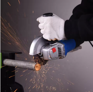 Meuleuse d'<span class=keywords><strong>angle</strong></span> portable professionnelle industrielle HERZO 220V-230V avec interrupteur à glissière, 180 mm (7 pouces), 1800 W, pour découpe et meulage - Product Image 6