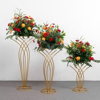 Metall 180cm hoch Gold Tisch dekoration Hochzeit Blumen sockel Stand für Party Event Dekor